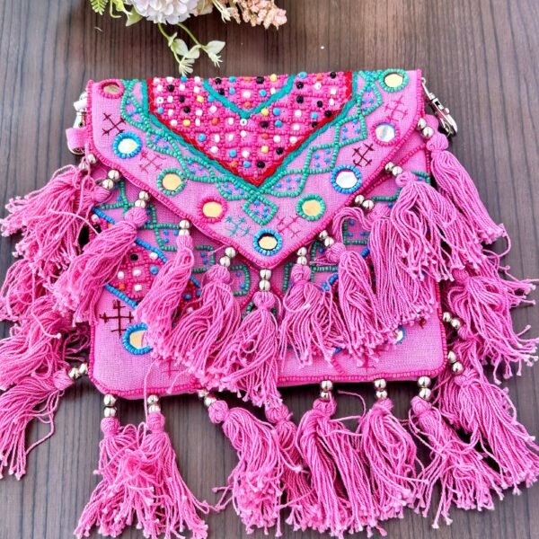 Pink Banjara Bag