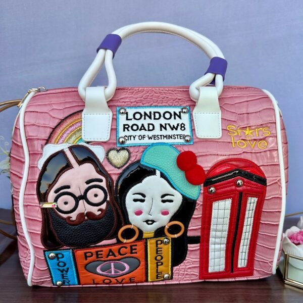Pink 3D Tote Bag